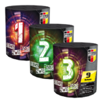 LESLI Batterien Eins Zwei Drei Kat. F2 3x9 Schuss