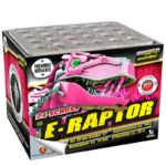 LESLI Feuerwerk E-Raptor Batterie Kat. F2 24 Schuss