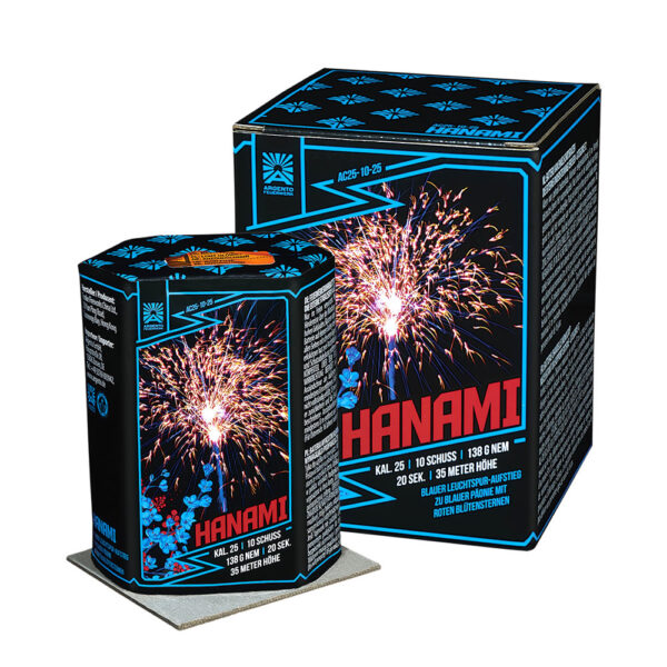 Funke Argento Hanami Batteriefeuerwerk Produktbild