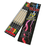 Jorge Fireworks Killer Rockets 10er Raketenset