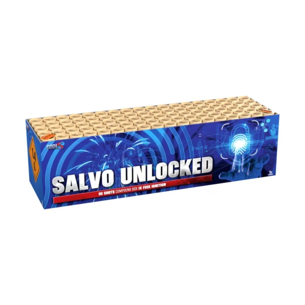 Lesli Code S Batterie Salvo Unlocked Batteriefeuerwerk Produktbild